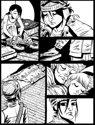 Illustration for article titled How "The Hunger Games" might look as a comic